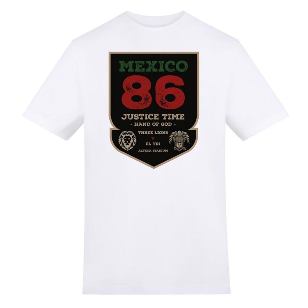 AWD Unisex Adult Mexico 86 Printed T-Shirt / Dark